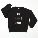 HNBオリジナル クルーネックスウェット【BEER HERE 】