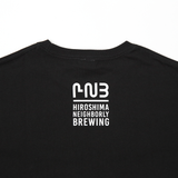 HNBオリジナル ビックシルエットTシャツ【Brewing Peace, Blooming Smiles.】