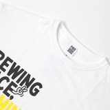 HNBオリジナル ビックシルエットTシャツ【Brewing Peace, Blooming Smiles.】