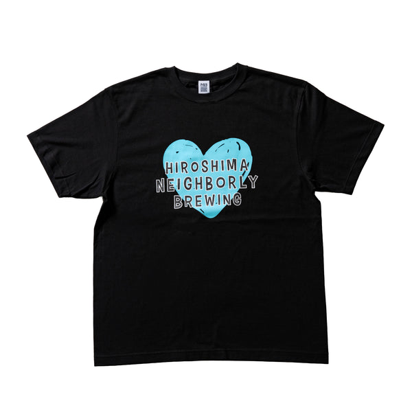 HNB Tシャツ】BLUE HEART バージョン2026 – HIROSHIMA NEIGHBORLY BREWING