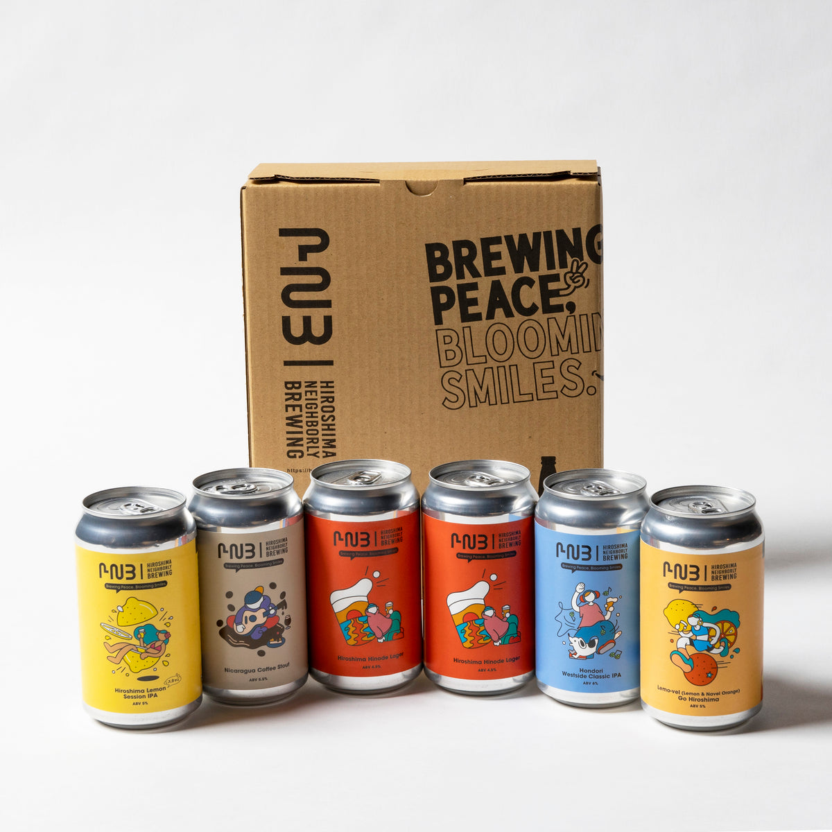 6本SET – HIROSHIMA NEIGHBORLY BREWING