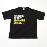 HNBオリジナル　ビックシルエットTシャツ【Brewing Peace, Blooming Smiles.】〜NEW!〜