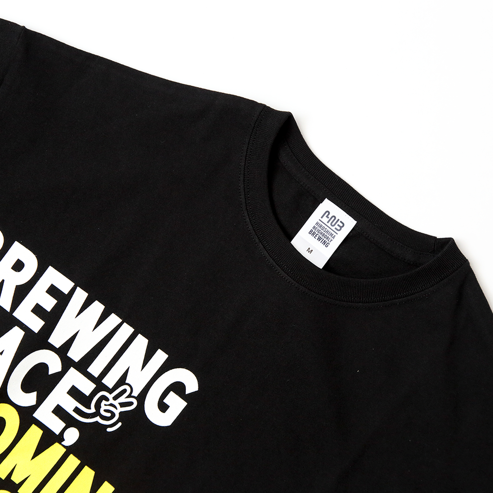 HNBオリジナル ビックシルエットTシャツ【Brewing Peace