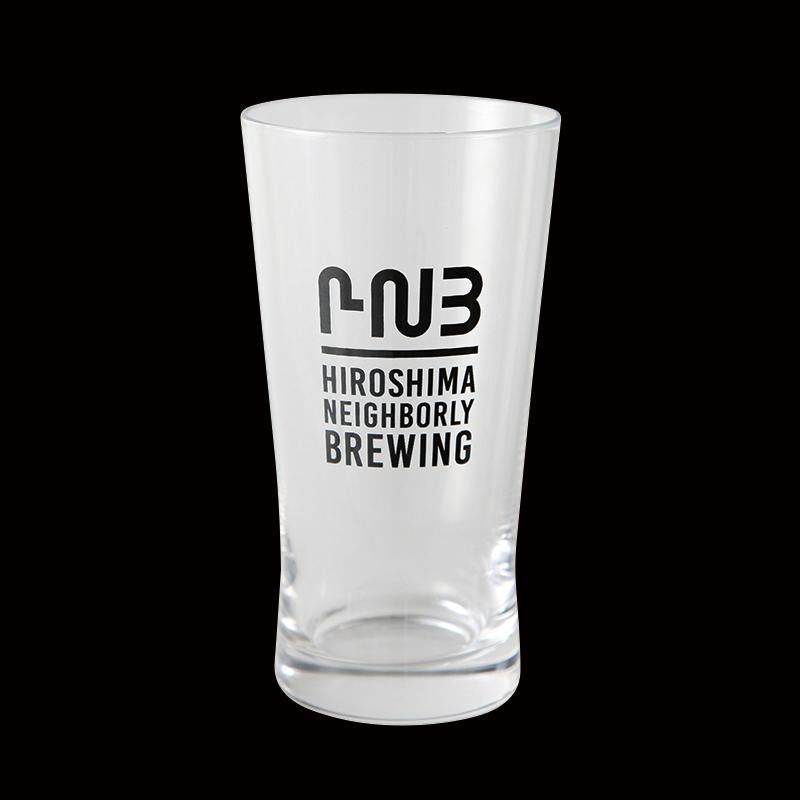 HNBロゴ入りオリジナルグラス（Large  Size 460ml）1個＆HNBビール5本セット【WEB SHOP限定！新作限定ビール有】