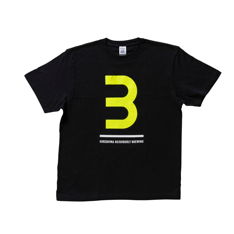 H・N・B　LOGO Tシャツ（３）B-LOGO＜イエロー＞　〜NEW!〜