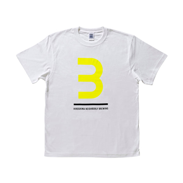 H・N・B　LOGO Tシャツ（３）B-LOGO＜イエロー＞　〜NEW!〜