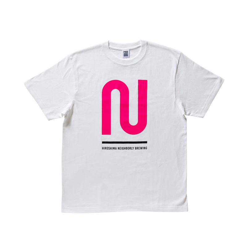 H・N・B　LOGO Tシャツ（２）N-LOGO＜ピンク＞　〜NEW!〜